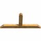 Ekena Millwork Portland Rough Sawn Timber Gable Bracket, Western Red Cedar, 72"W x 33"H x 4"D x 6"F, 11/12 Pitch GBW072X33X0406POR00RWR - alternate 2